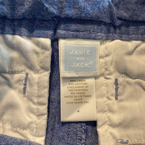 Janie and Jack Linen Pants - Picture 4 of 7